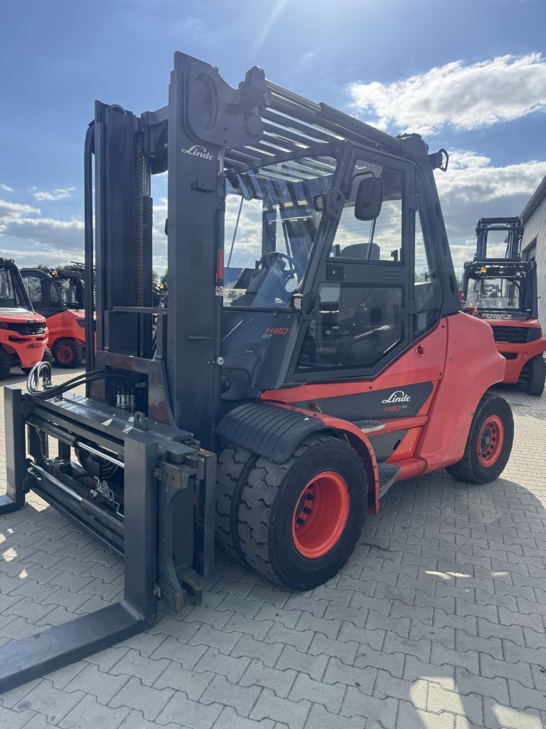 Linde H80D-03/900 Diesel Forklift www.emslift.de Linde H80D-03/900 Diesel Forklift www.emslift.de