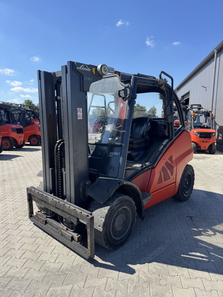 Linde H50D-02 Containerfhig Diesel Forklift www.emslift.de