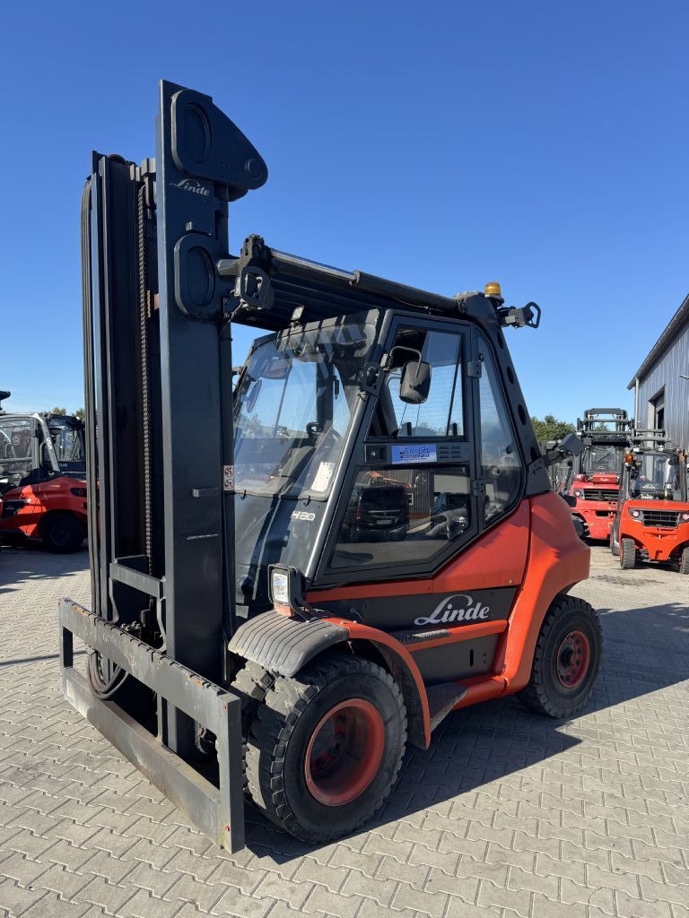 Linde H80D-02 Diesel Forklift www.emslift.de