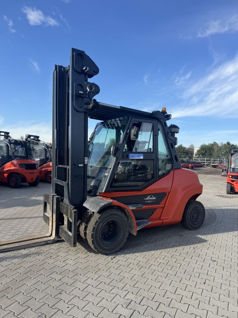 Linde H80D-03/900 Diesel Forklift www.emslift.de