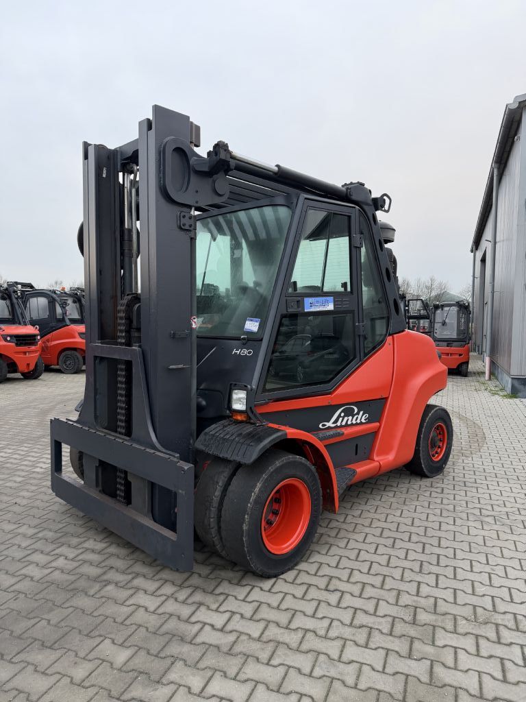 Linde H80D-02/900 Diesel Forklift www.emslift.de