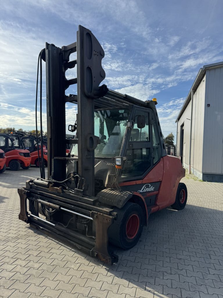 Linde H80D-02/1100 Diesel Forklift www.emslift.de
