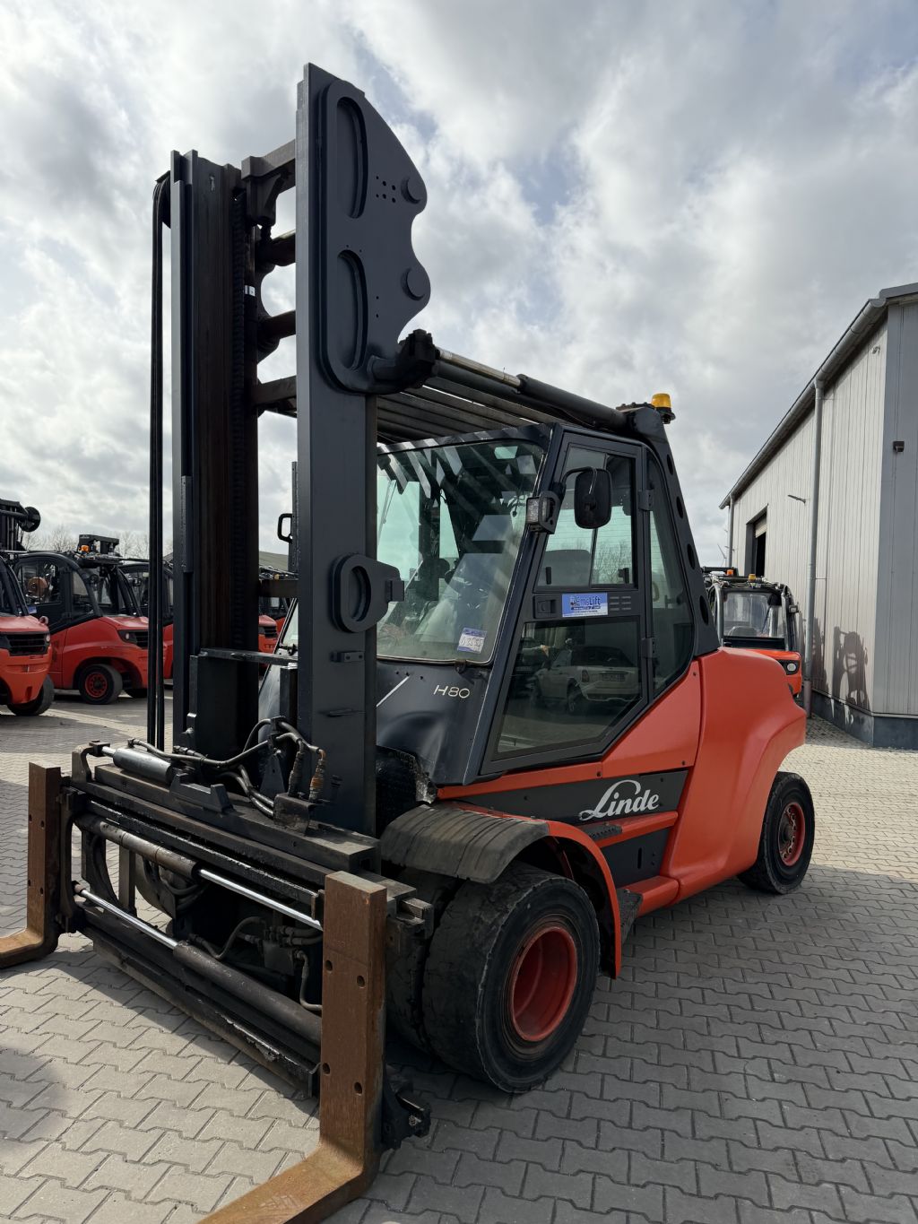 Linde H80D-02/1100 Diesel Forklift www.emslift.de