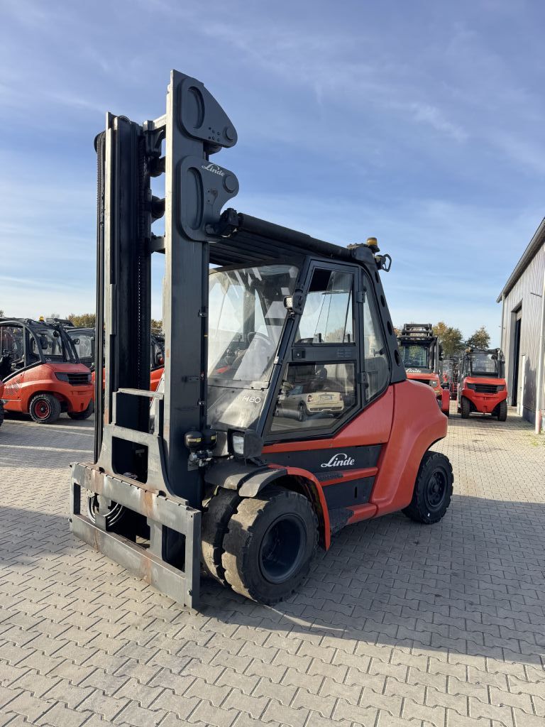 Linde H80D-02/900 Diesel Forklift www.emslift.de