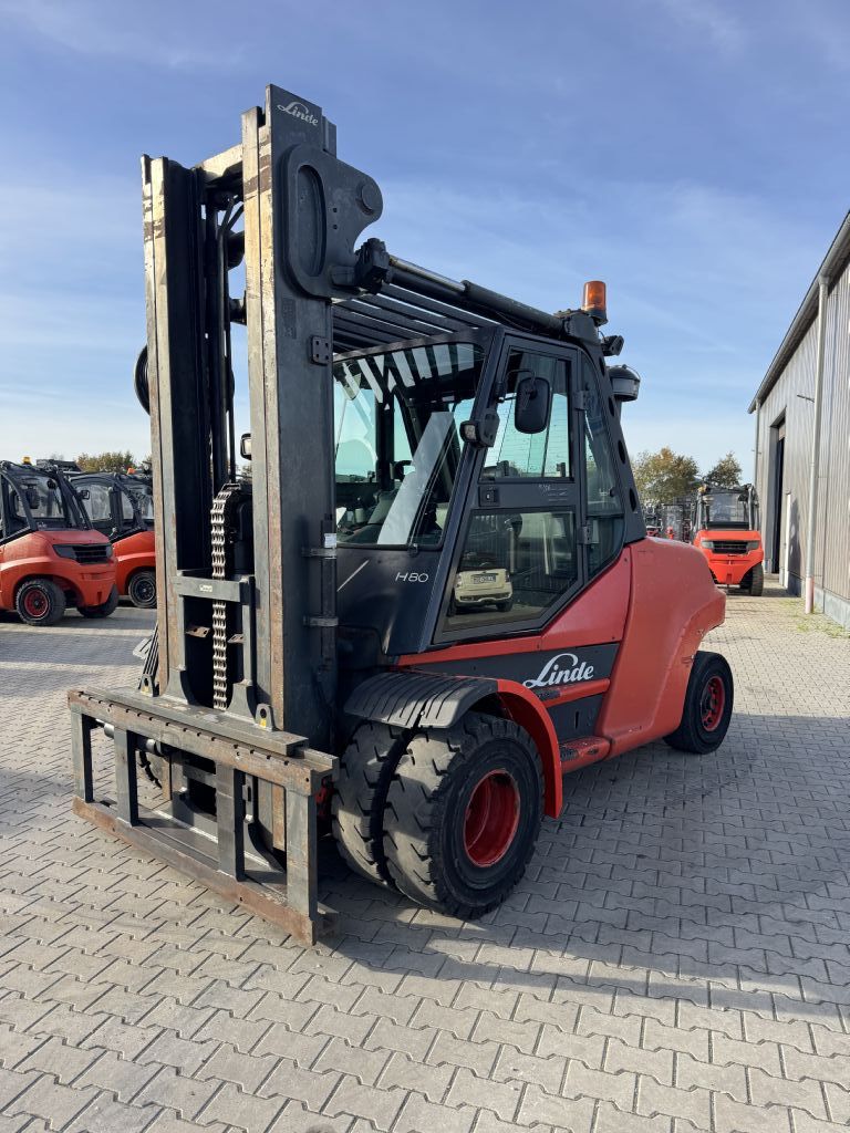Linde H80D-01/1100 Diesel Forklift www.emslift.de