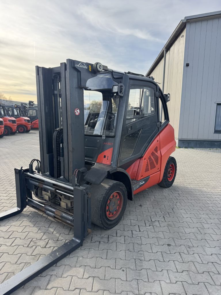 Linde H50D-01 Containerfhig Diesel Forklift www.emslift.de