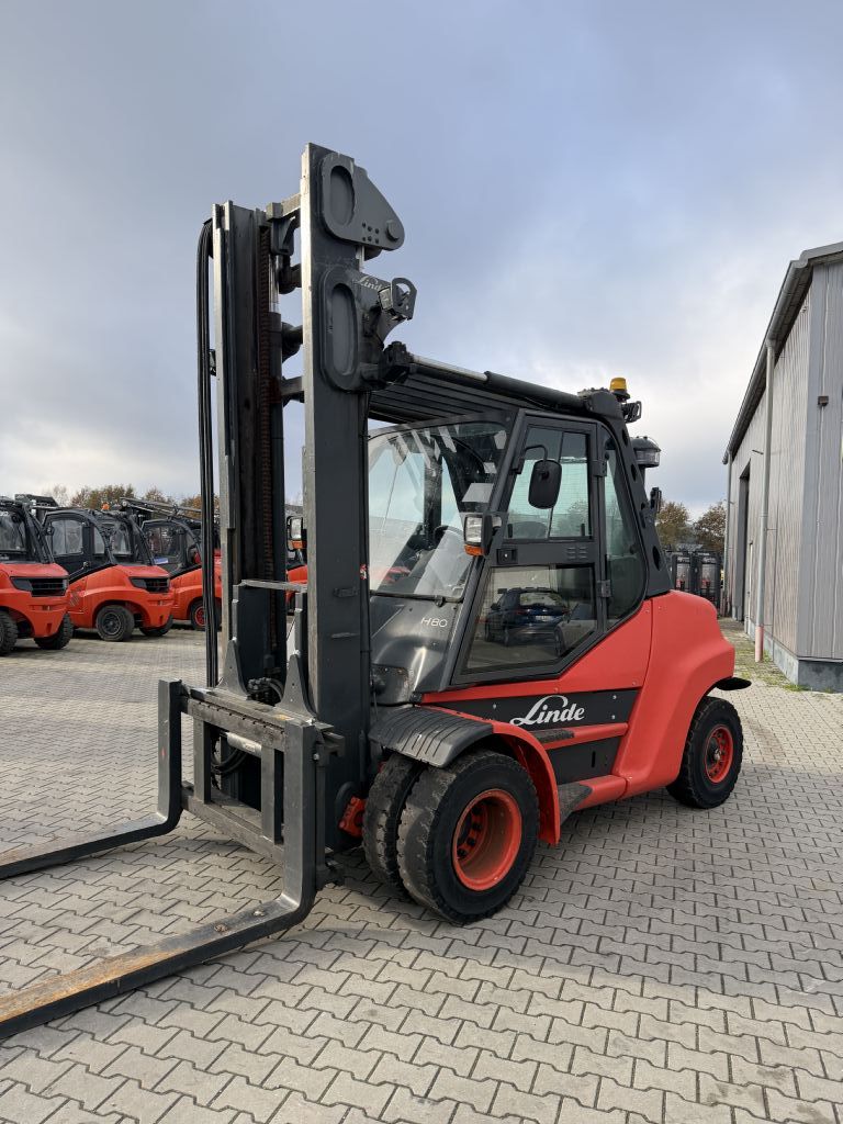 Linde H80D-02/900 Diesel Forklift www.emslift.de