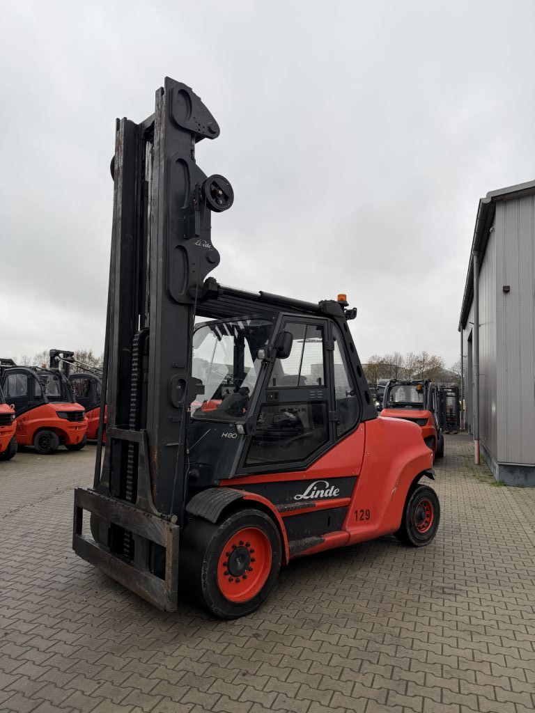 Linde H80D-02/1100 Diesel Forklift www.emslift.de