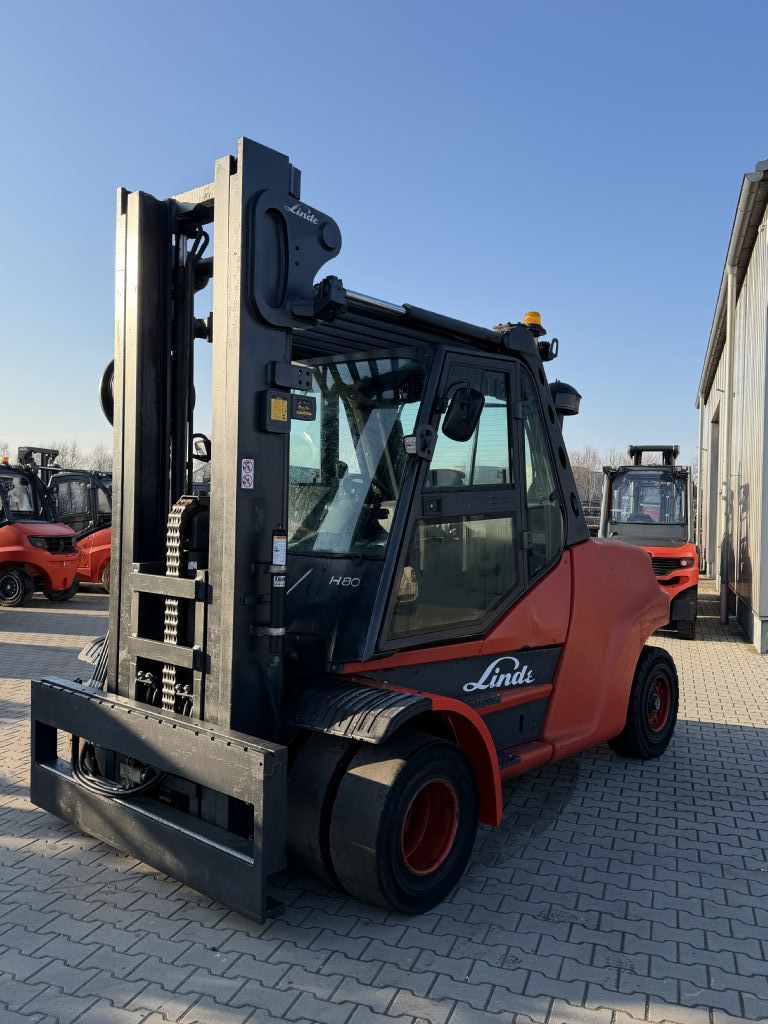 Linde H80D-01/1100 Diesel Forklift www.emslift.de