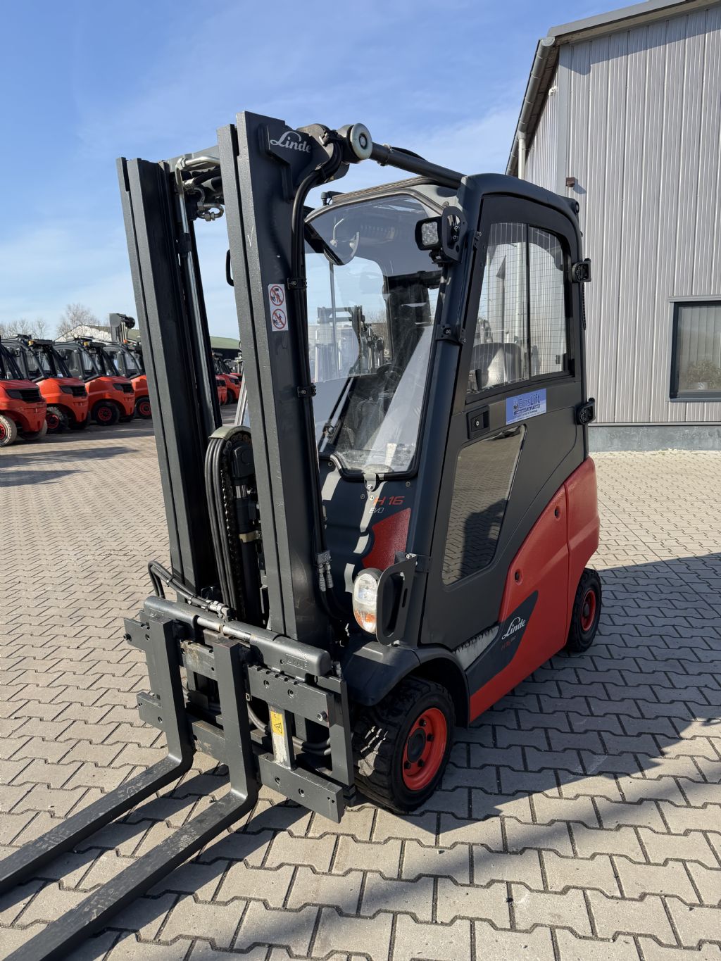 Linde H16D-01 Diesel Forklift www.emslift.de