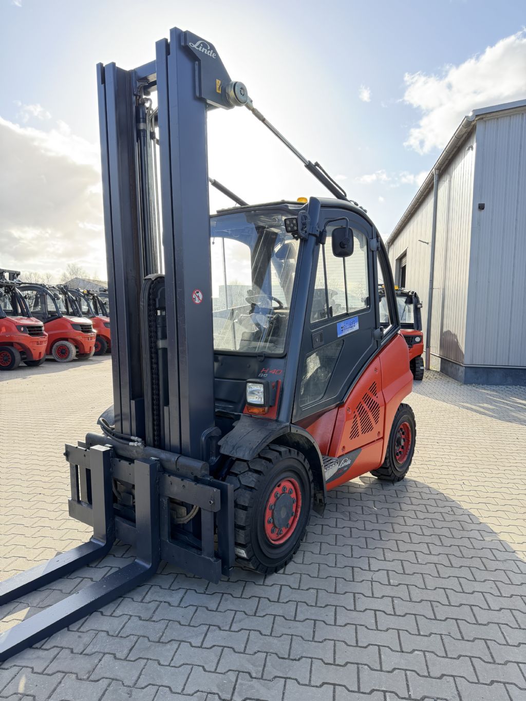 Linde H40D-02 Diesel Forklift www.emslift.de