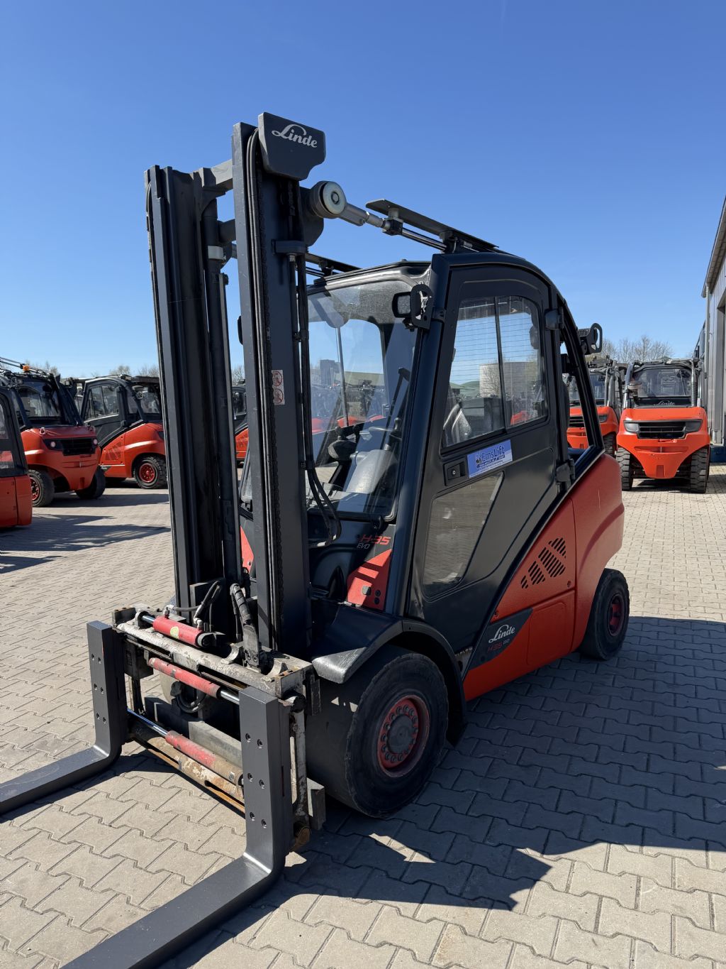 Linde H35D-02 Diesel Forklift www.emslift.de