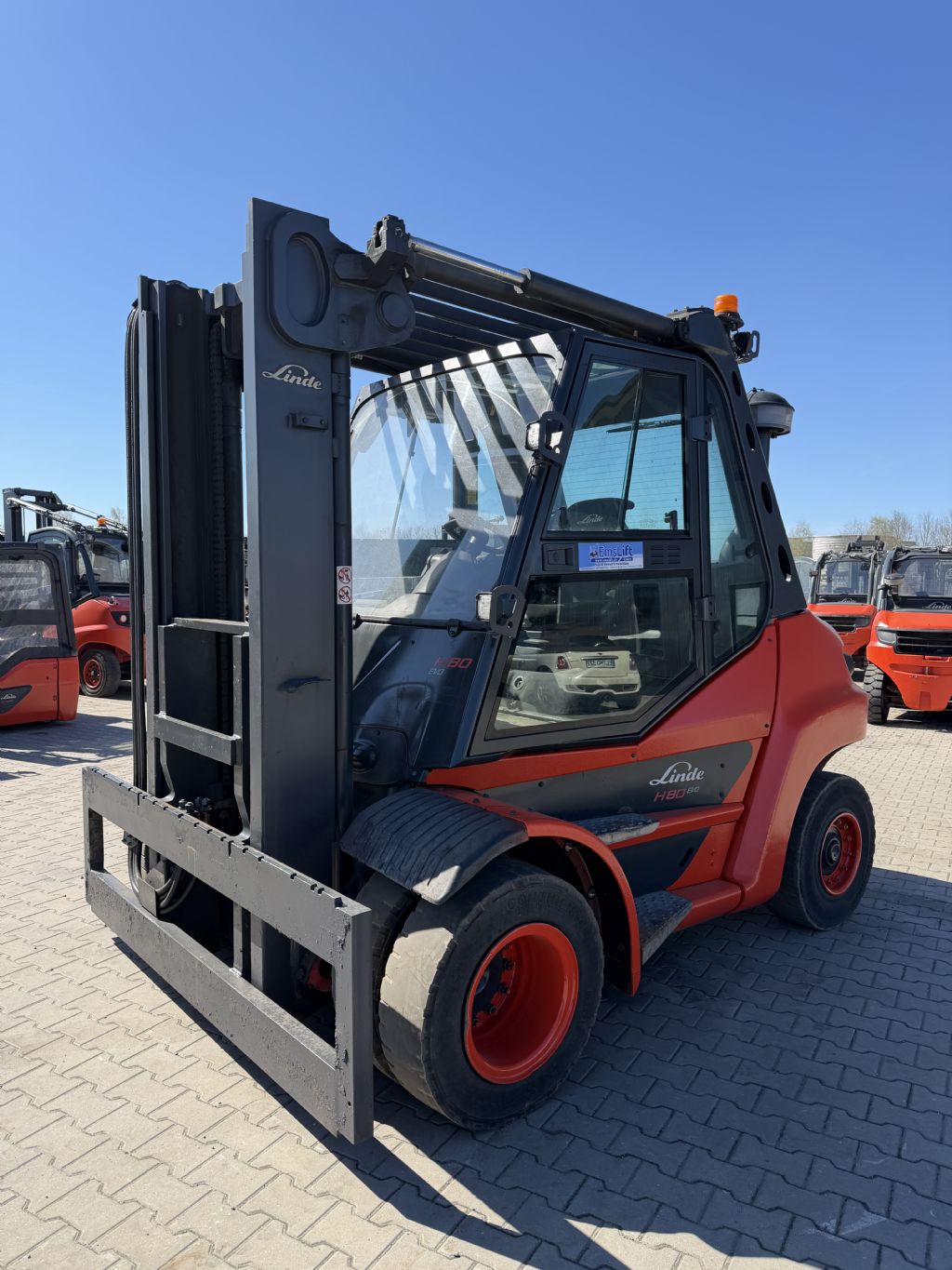 Linde H80D-03 Diesel Forklift www.emslift.de