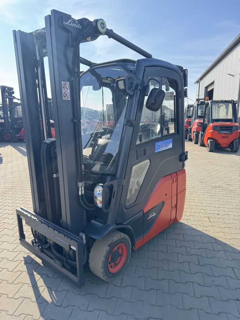Linde E16C-02 Elektro 3 Rad-Stapler www.emslift.de