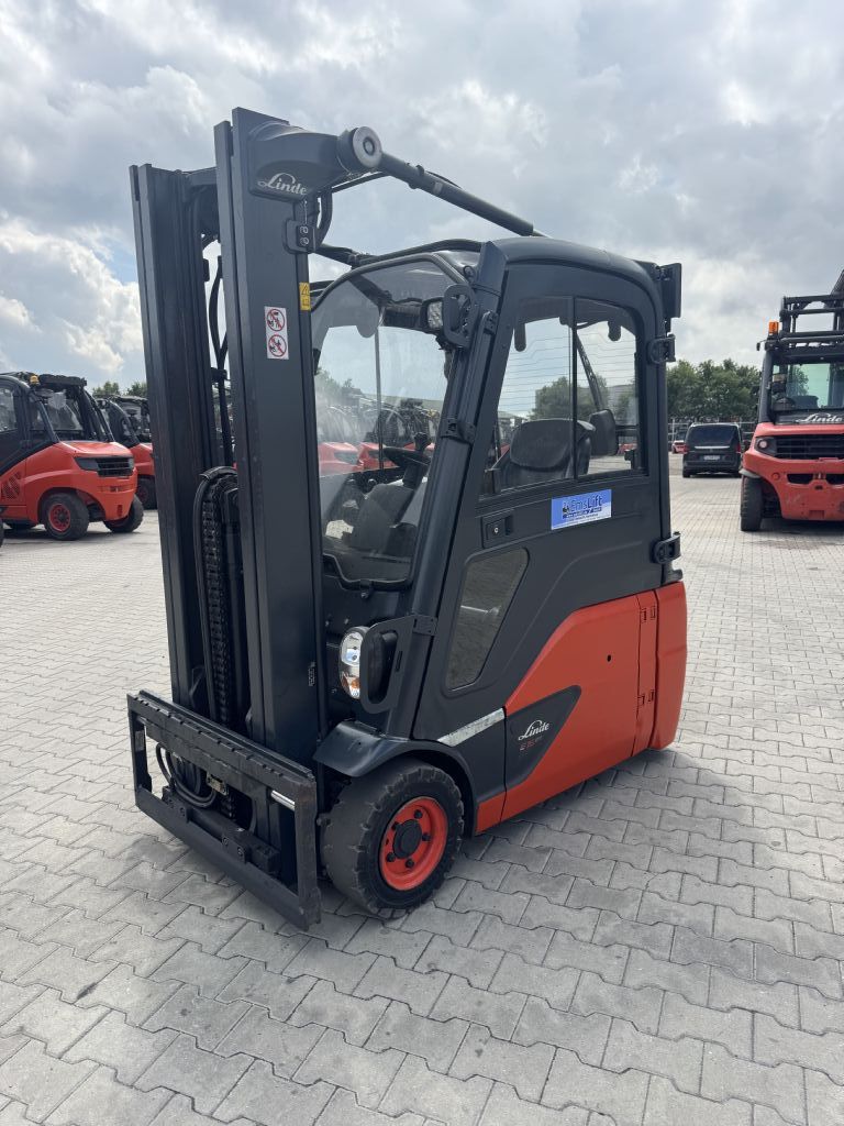 Linde E16L-02 Electric 3-wheel forklift www.emslift.de