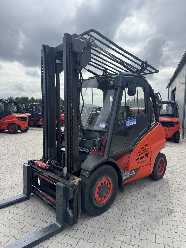 Linde H50T-02 LPG Forklifts www.emslift.de