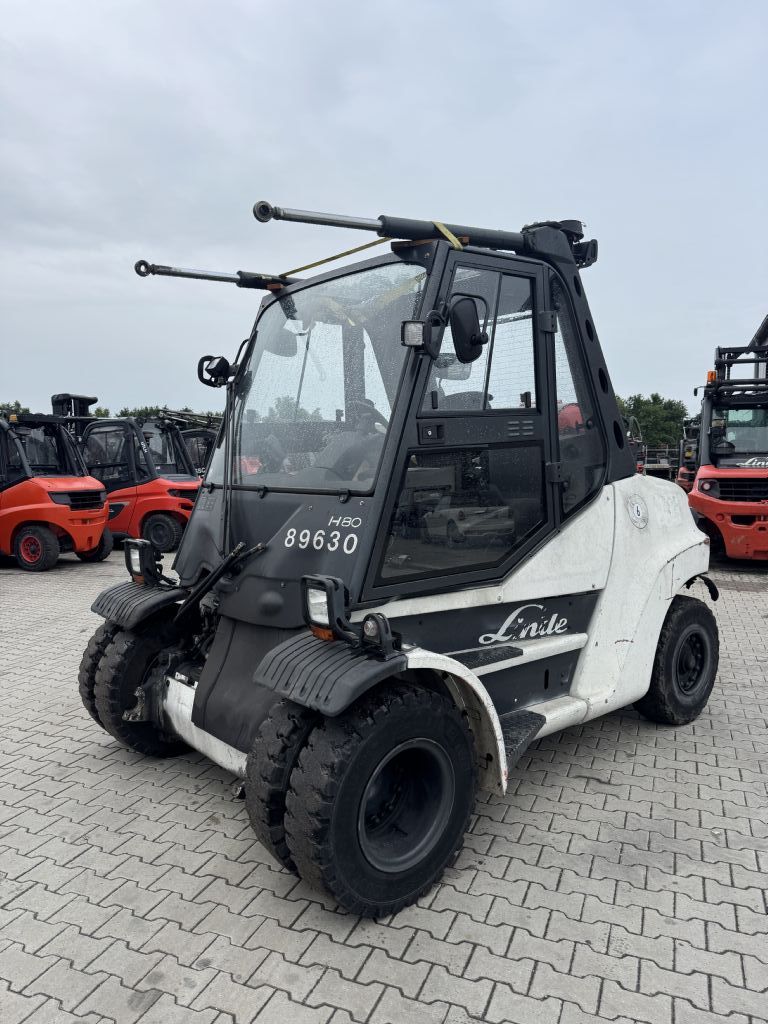 Linde H80T-01/900 LPG Forklifts www.emslift.de