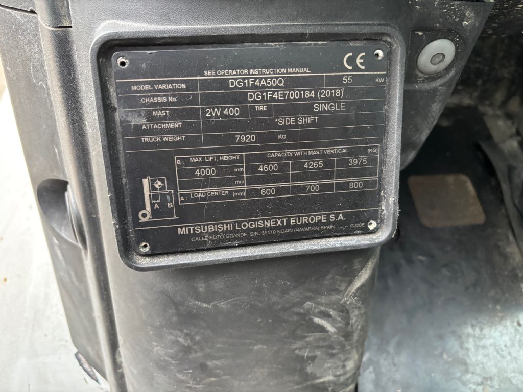 UniCarriers DG1F4A5Q Dieselstapler 