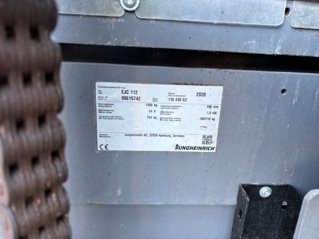 Jungheinrich EJC112 Hochhubwagen 