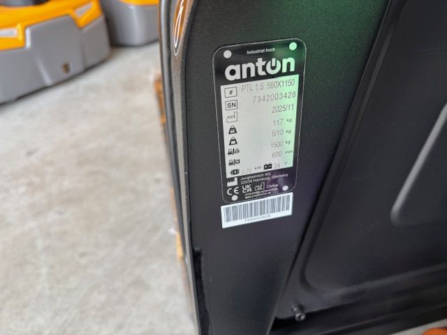 AntOn PTL 1.5-St�tzrad Niederhubwagen 