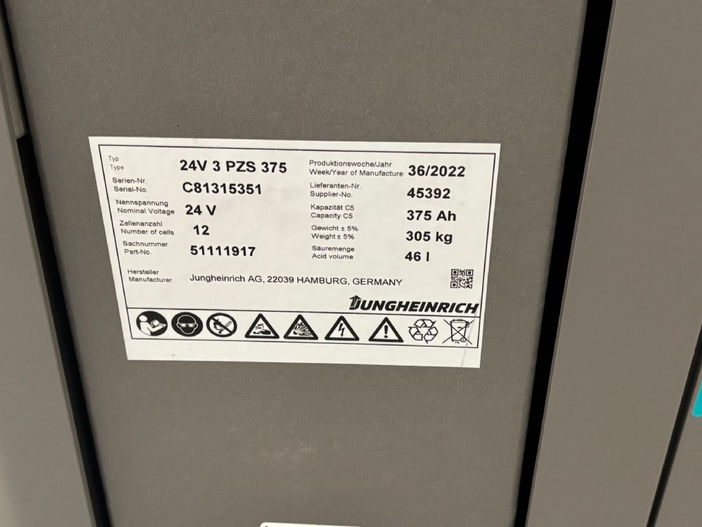 Jungheinrich EJC 216z Hochhubwagen 