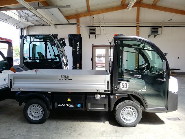 Iseki-Goupil G4-Elektro Plattformwagen www.ffb-gabelstapler.de