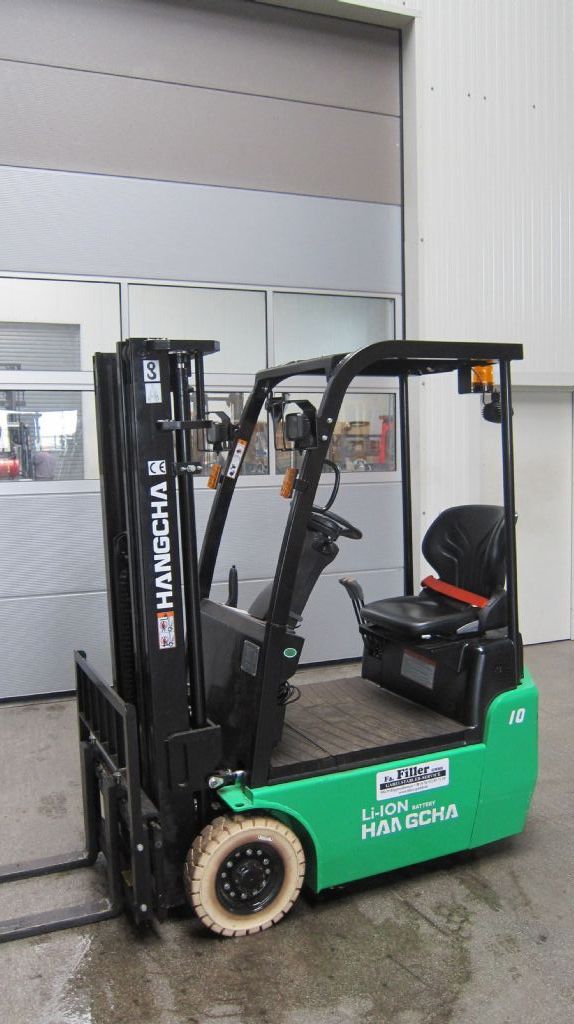 Hangcha CPD S10-XJ2-1 Elektro 3 Rad-Stapler www.filler-gmbh.de