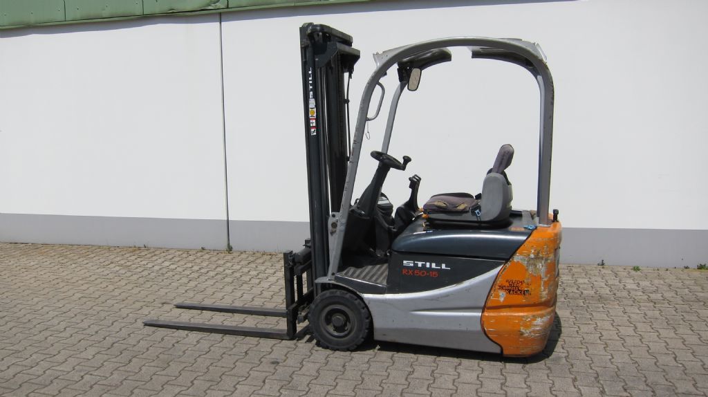 Still RX50-15 Elektro 3 Rad-Stapler www.filler-gmbh.de