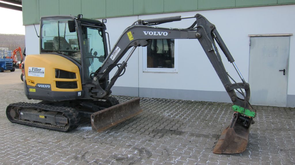 Volvo ECR35D Minibagger www.filler-gmbh.de