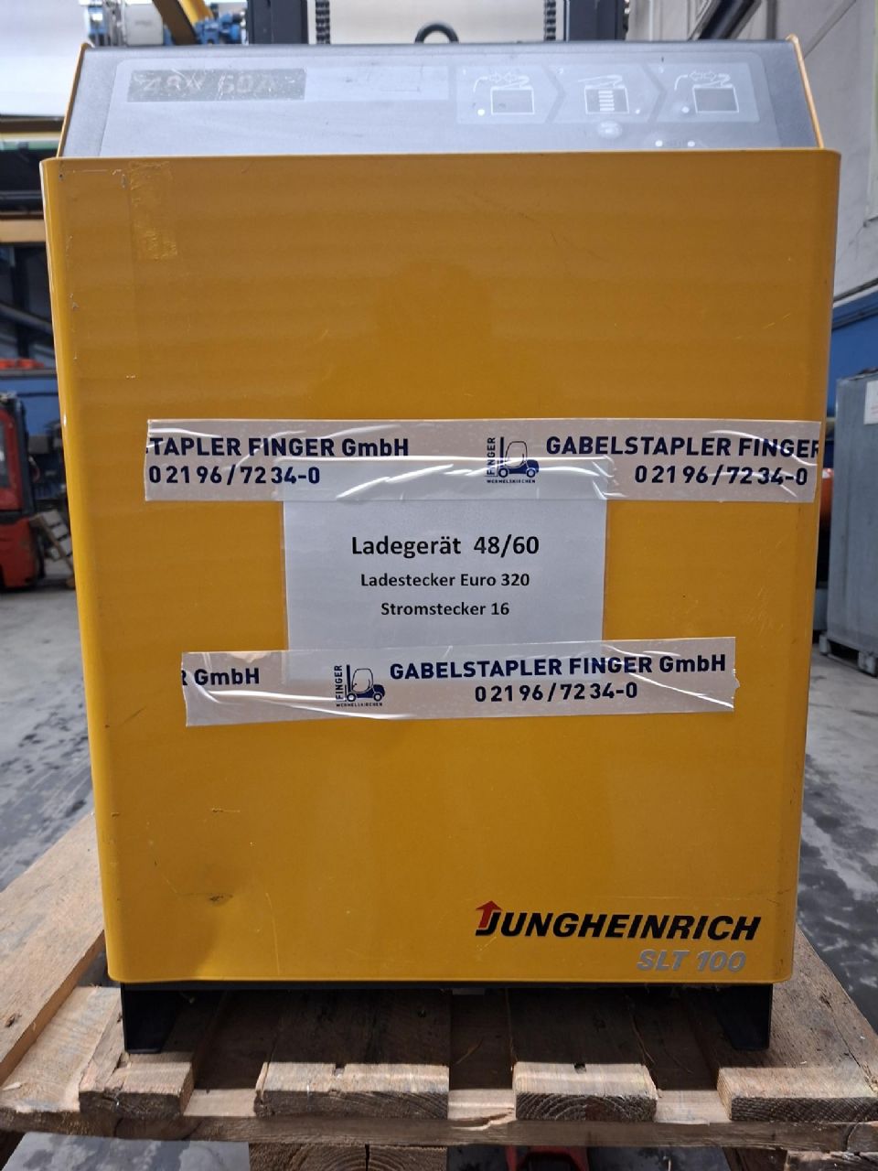 Jungheinrich-Ladeger�t D400V G 48/60 B-SLT 100 Baureihe SLT 100 JH-Ladeger�t-www.gabelstapler-finger.com