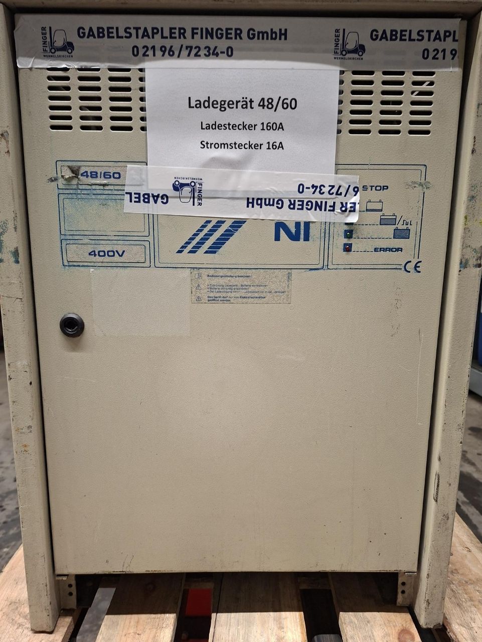 -Ladeger�t 48/60-Ladeger�t-www.gabelstapler-finger.com