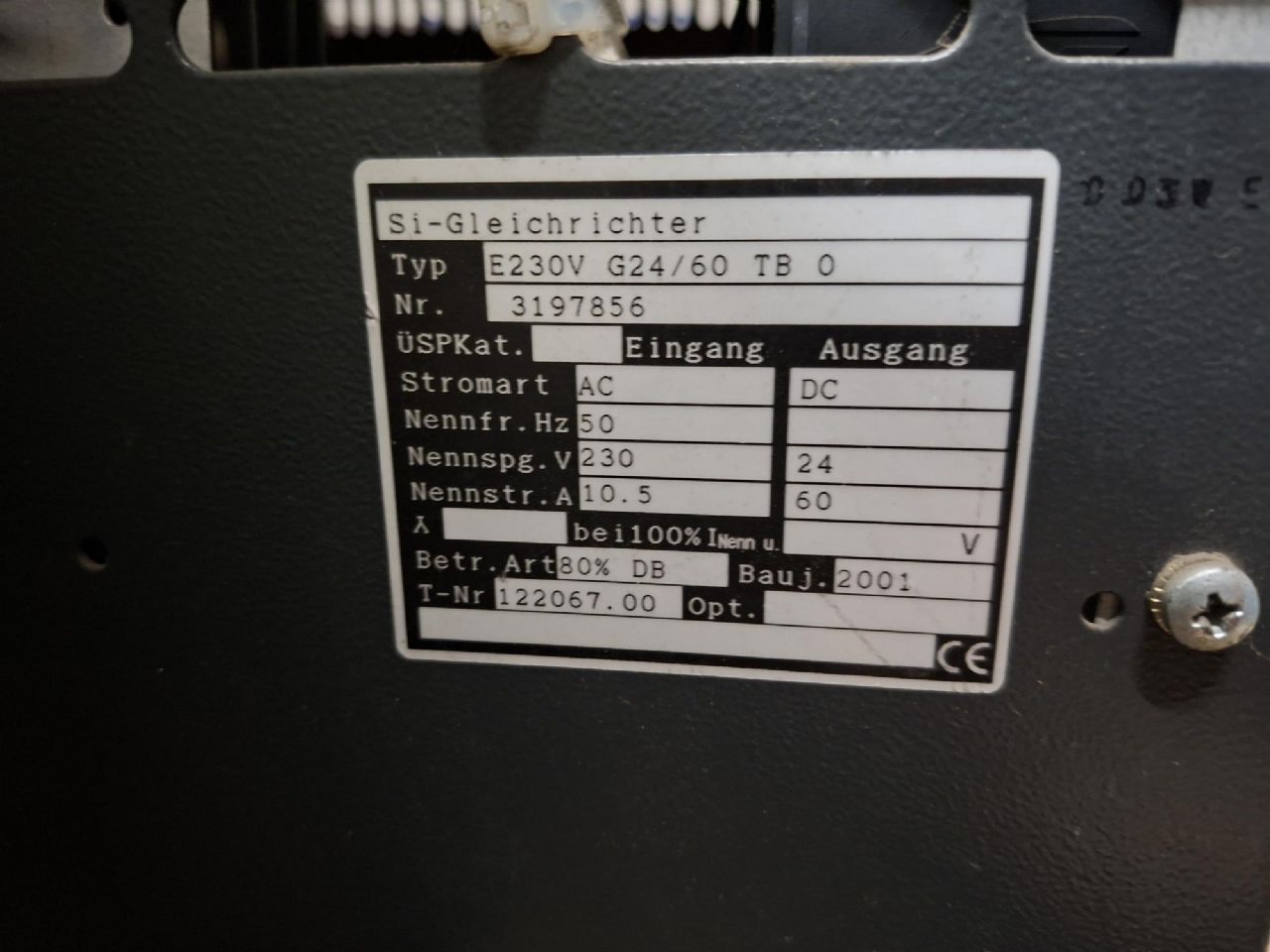 Still-Ladeger�t E230V G24/60 TB 0 24/60-Ladeger�t-www.gabelstapler-finger.com