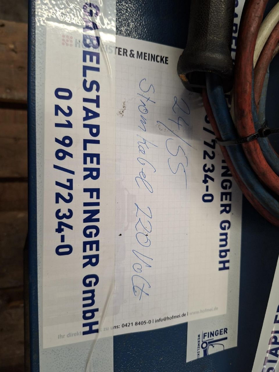 -Ladeger�t 24V/55A-Ladeger�t-www.gabelstapler-finger.com