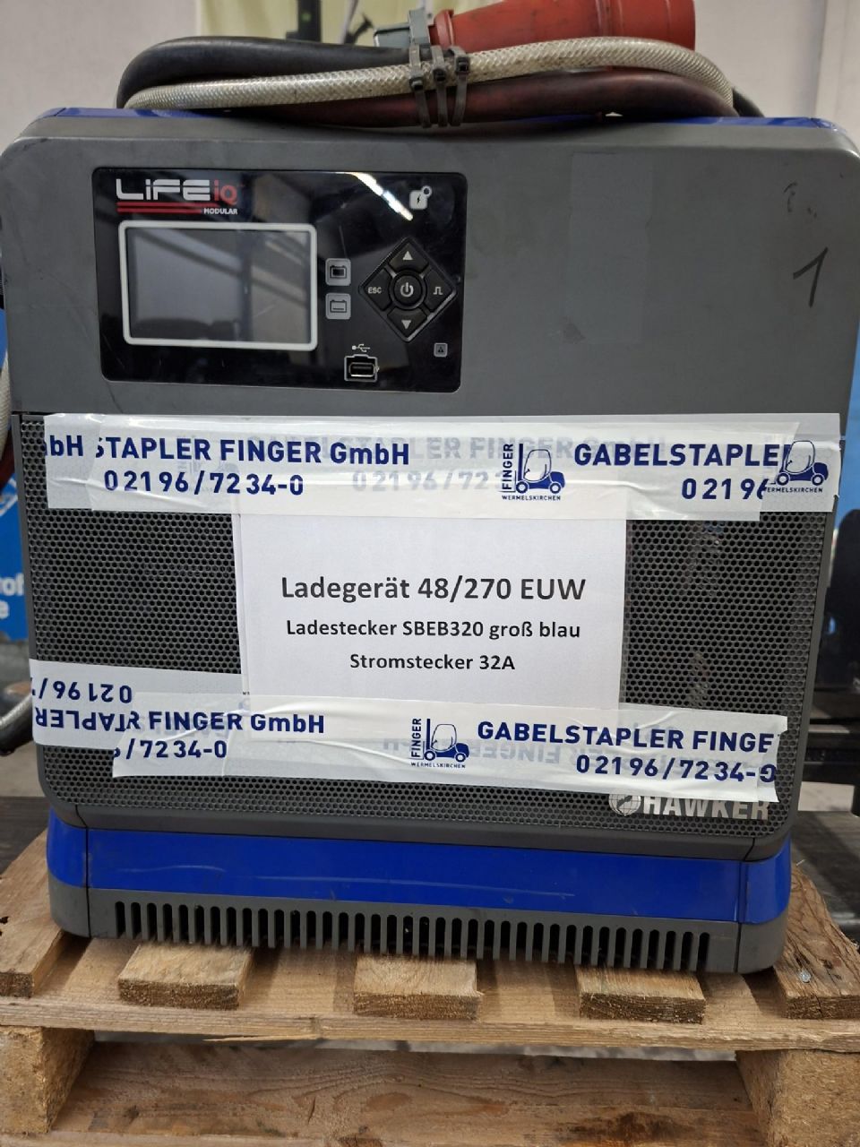 -Ladeger�t Life IQ Typ TC3 IQ 5 Modules-Ladeger�t-www.gabelstapler-finger.com