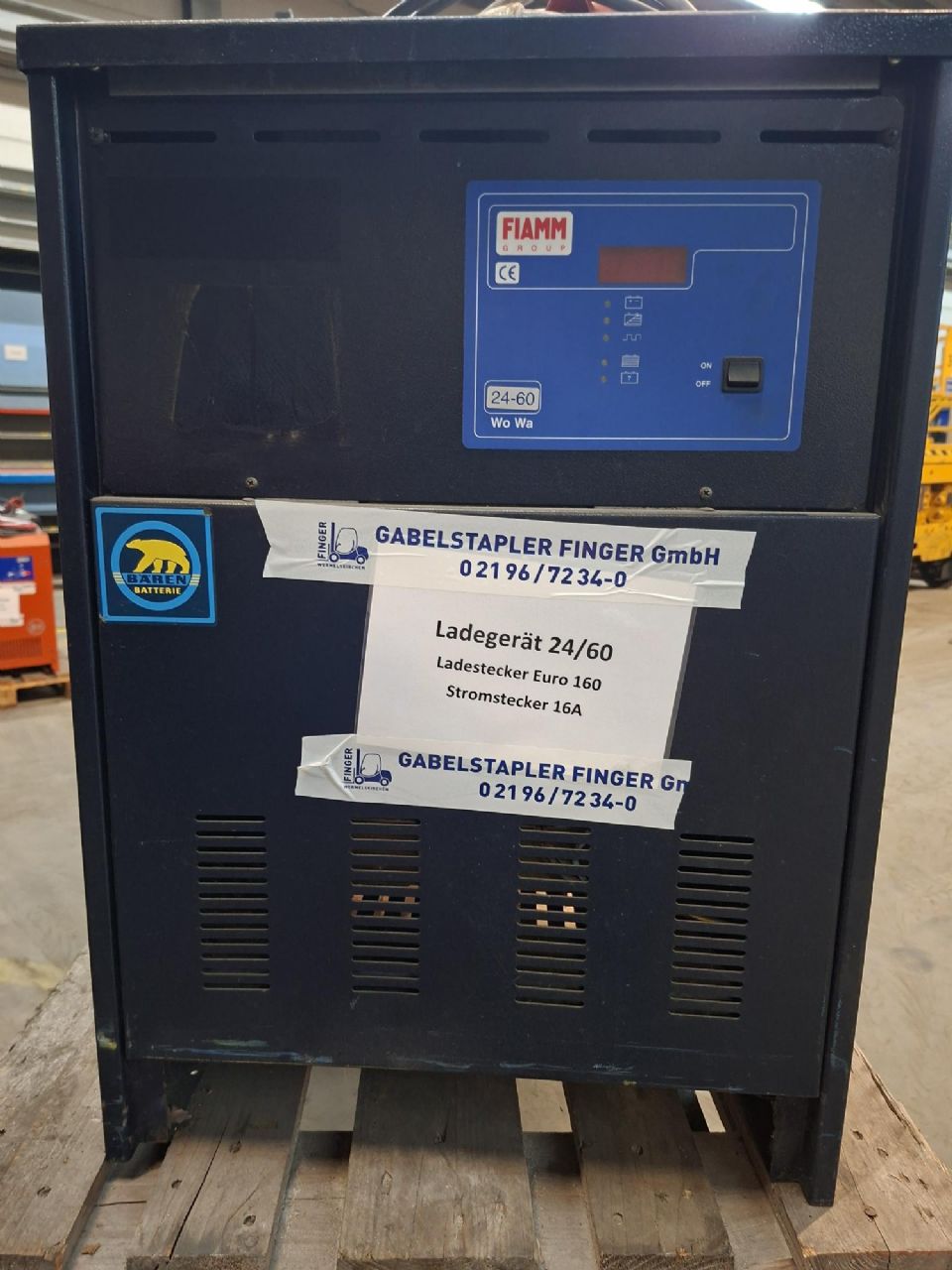 -Ladeger�t Typ AF 24/060YWB-Ladeger�t-www.gabelstapler-finger.com