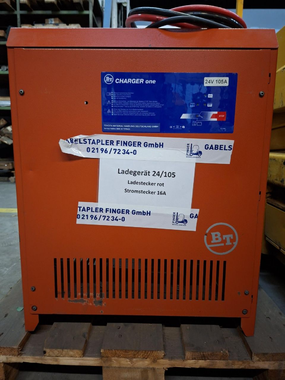 BT-Ladeger�t Typ Charger One 036013-BT-Ladeger�t-www.gabelstapler-finger.com