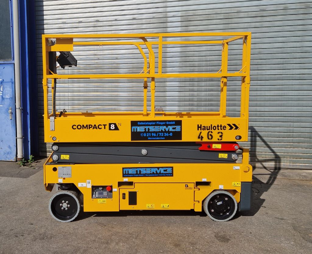 Haulotte-Compact 8N AE-Scherenarbeitsb�hne-www.gabelstapler-finger.com