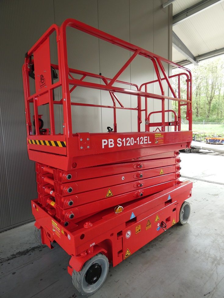 PB S120-12EL Scherenarbeitsbhne fischer-gabelstapler.de