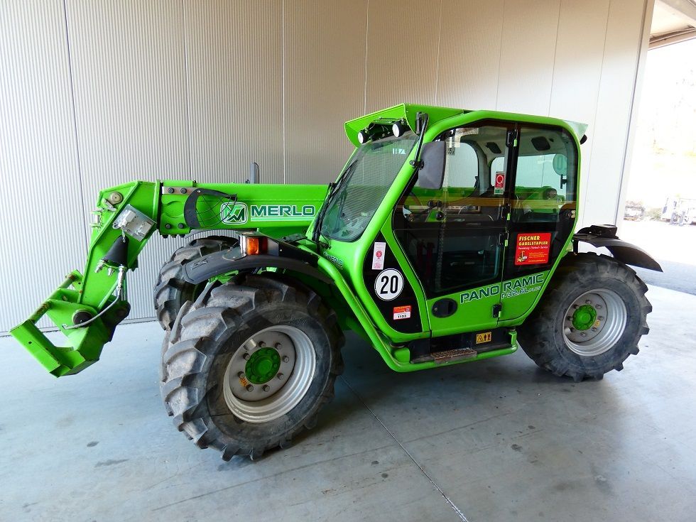 Merlo P32.6Plus Teleskopstapler starr fischer-gabelstapler.de