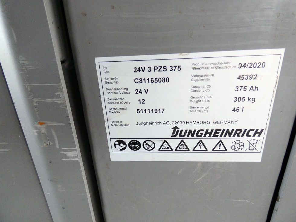 Jungheinrich ERC 214 Z 115 - 360 ZZ Fahrerstandstapler fischer-gabelstapler.de