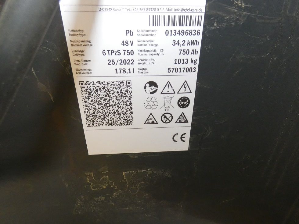 Jungheinrich EFG 220 Elektro 3 Rad-Stapler fischer-gabelstapler.de