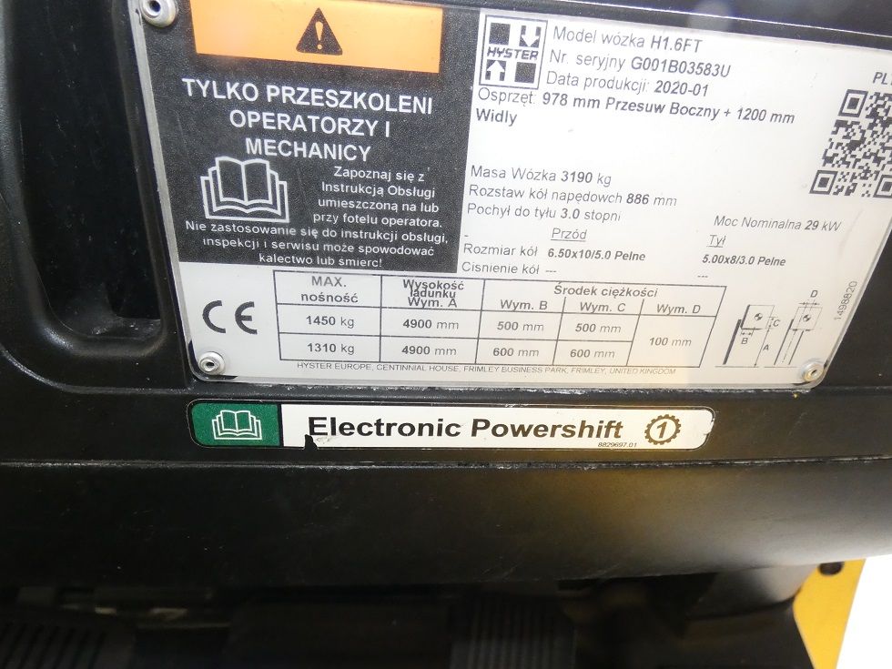 Hyster H 1.6 FT Dieselstapler fischer-gabelstapler.de