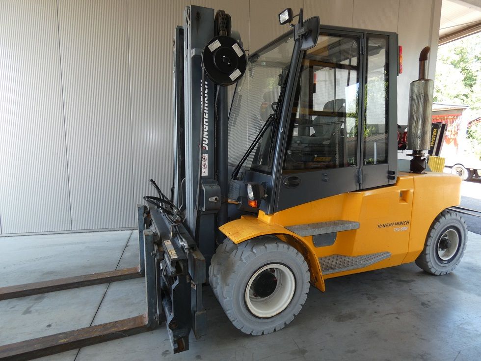 Jungheinrich TFG 680 Schwerlaststapler - Treibgas fischer-gabelstapler.de