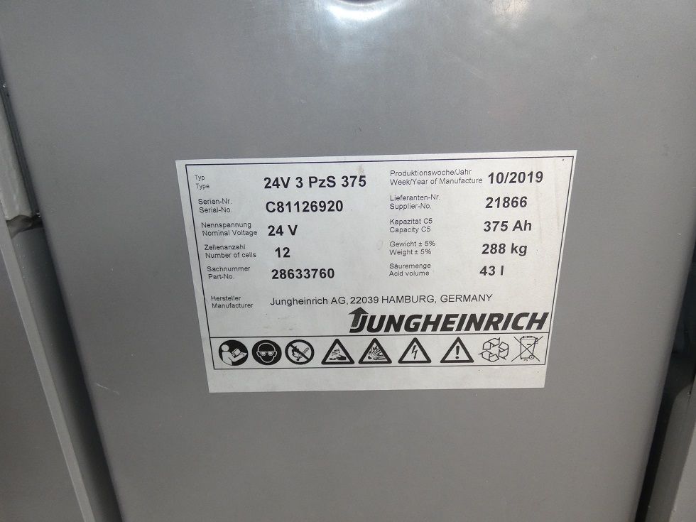 Jungheinrich EJC 212 - 430 DZ Deichselstapler fischer-gabelstapler.de