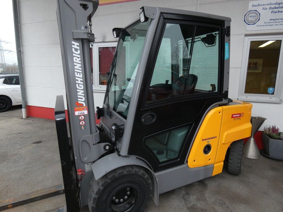Jungheinrich DFG 435 s 470 DZ Dieselstapler fischer-gabelstapler.de