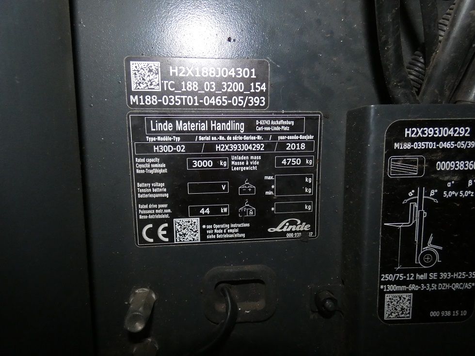 Linde H 30 D  Dieselstapler fischer-gabelstapler.de