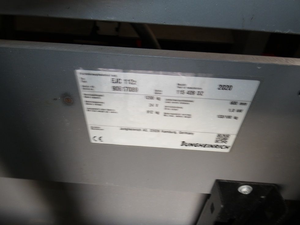 Jungheinrich EJC 112 Z  - 409 DZ Deichselstapler fischer-gabelstapler.de