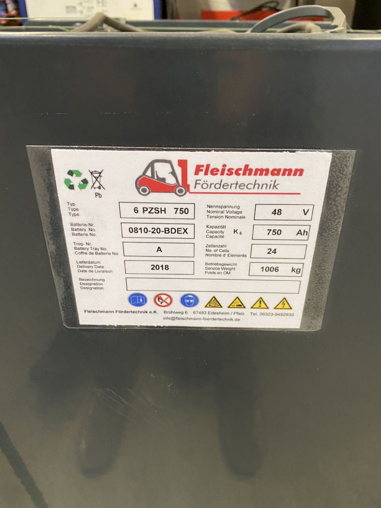 *Sonstige-48V Batterie 750AH Bj.2018-Antriebsbatterie-www.fleischmann-foerdertechnik.de