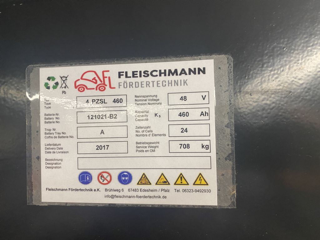 *Sonstige-48V Batterie 460 AH Bj.2017-Antriebsbatterie-www.fleischmann-foerdertechnik.de