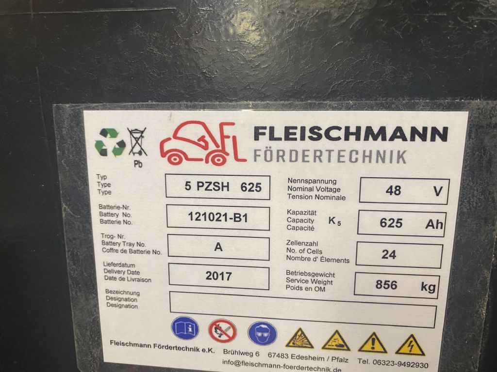 *Sonstige-48V Batterie 625 AH Bj.2017-Antriebsbatterie-www.fleischmann-foerdertechnik.de